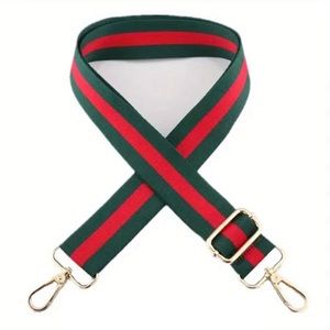 GOLD BUCKLE❤️💚Unbranded Wide Adjustable Purse Strap